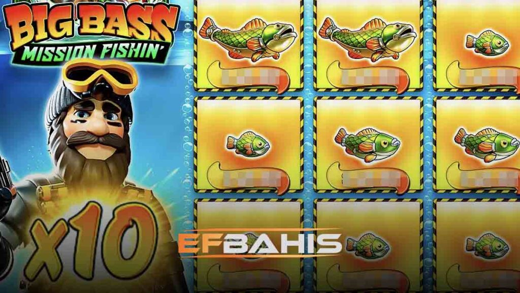 Efbahis Big Bass Mission Fishin oyunu